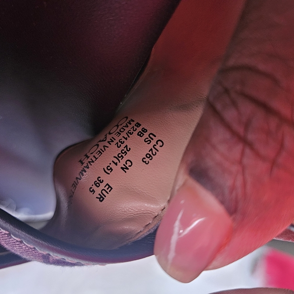 NWOT Coach Adora Women's Blue Sandals in Signature Chambray Size 9 - Picture 5 of 5